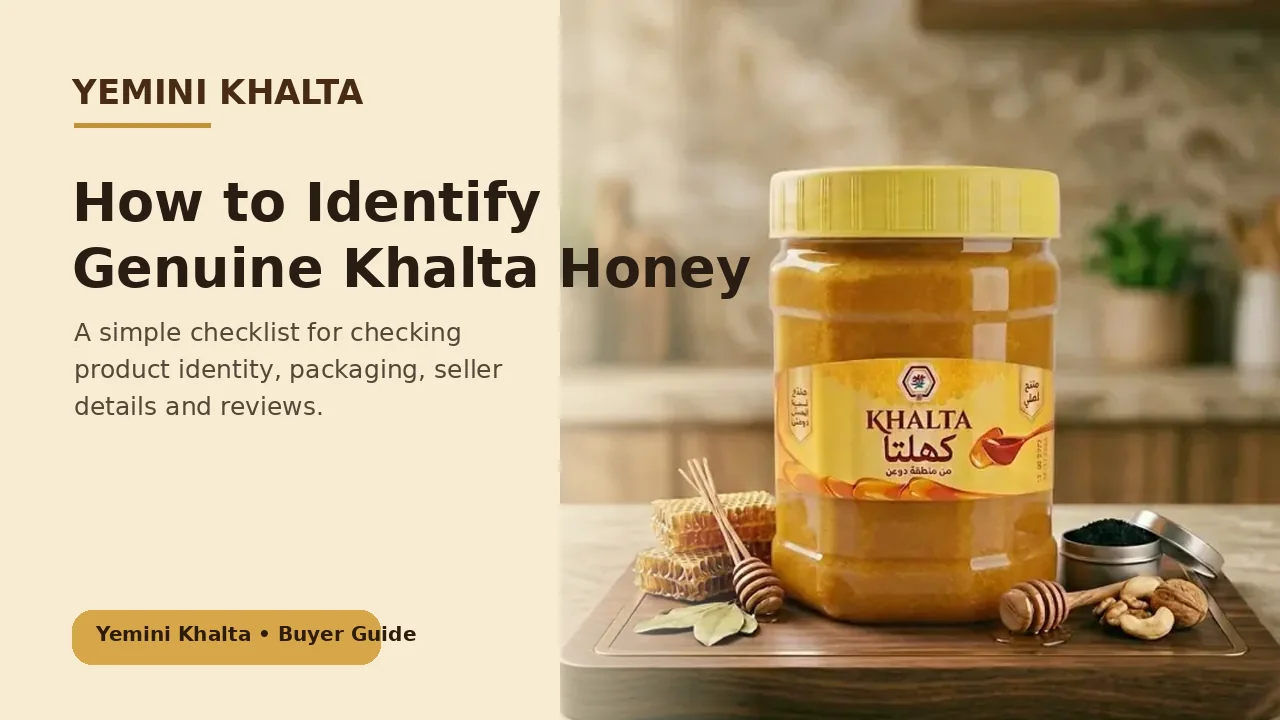 How to Check Genuine Yemini Khalta