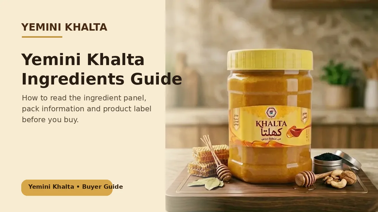 Yemini Khalta Ingredients Guide